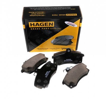 Колодки 2110 тормозные передние HI-Q Hagen GP1181 (керамика)