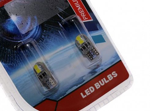 Диод габаритов 2110 белый 2SMD силикон (2шт.) TBP