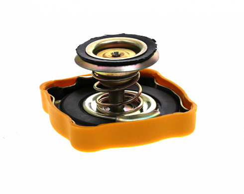 Крышка радиатора 2101 жёлтая