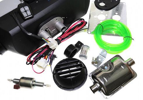Отопитель автономный воздушный (дизель) 12V-24V 5000W (Сухой фен)