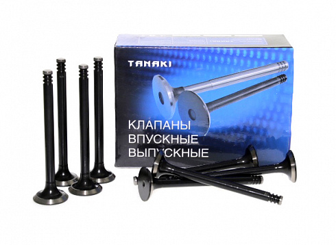 Клапана 2112 ДВС (8шт) выпускные TANAKI