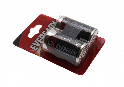 Батарейка Eveready Super Heavy Duty D-R20 FSB2