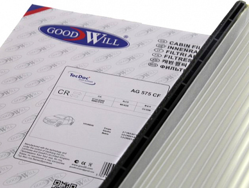 Фильтр салона Good Will AG575cf