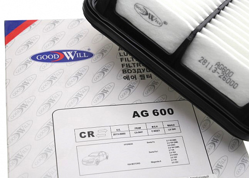 Фильтр воздушный Good Will AG600