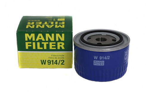 Фильтр масляный 2108 MANN W914/2