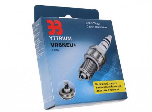 Свечи ЭЗ YTTRIUM Ларгус FL 8-ми клапан. ДВС 11182 VR6NEU+