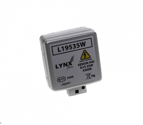Лампа ксеноновая D1S LYNX 35W 4300К  L19535W