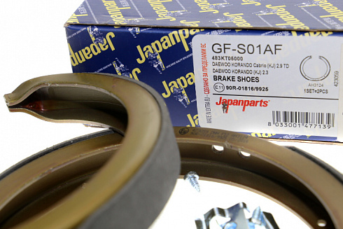 Колодки тормозные JAPANPARTS GFS01AF