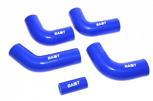 Патрубки охлаждения 3302 405 ДВС ЕВРО-3 (5шт) силикон BAST