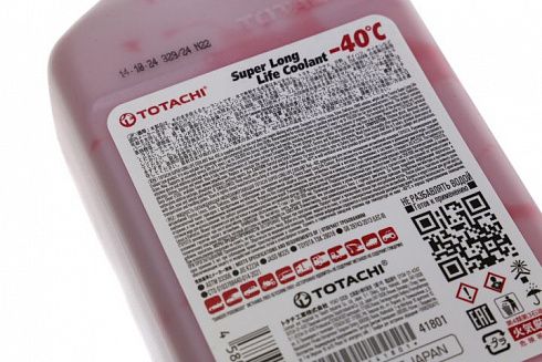 Антифриз TOTACHI SUPER LLC RED 1л красный -40