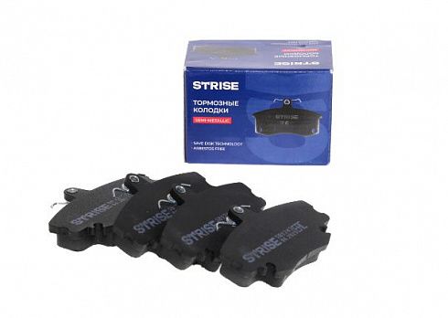 Колодки Ларгус тормозные передние 8-клап. STRISE SB1243