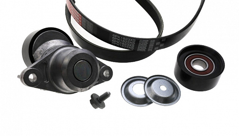 Ремень привода агрегатов Ларгус + ролики 16-клап. с кондиц. GATES K016PK1823XS