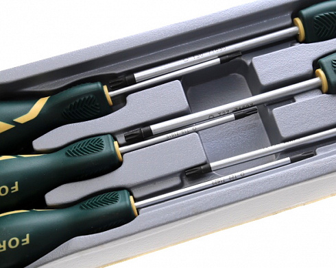 Набор отвёрток FORCE 6 пред. 2061 TORX (Т10-Т30)
