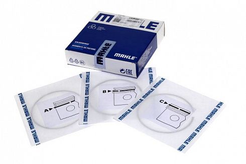 Кольца поршневые MAHLE 03077N0
