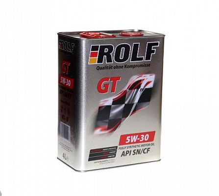 Масло мотор. ROLF GT 5/30  4л синтетика