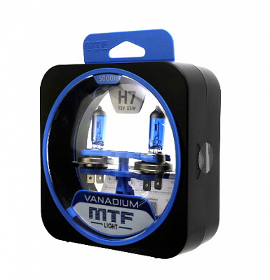 Лампы Н-7 12V  55W MTF VANADIUM