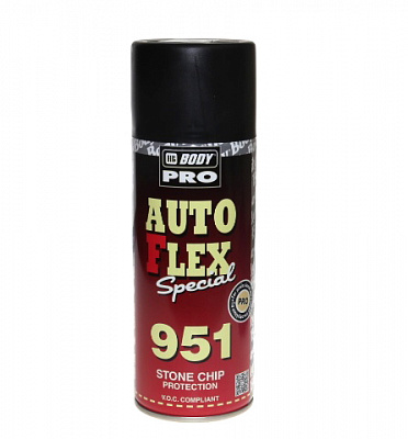 Антигравий BODY 951 AUTOFLEX чёрный 400мл спрей