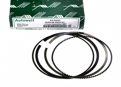 Кольца поршневые AUTOWELT RS54060