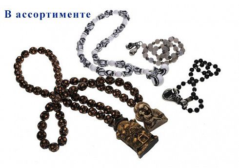 Подвеска чётки резные "Крест"