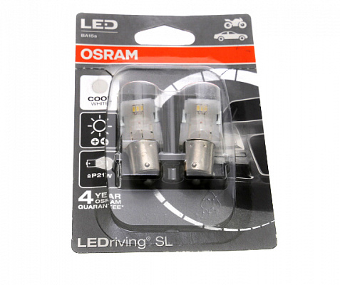 Диод 12V 21W белый (2 шт) OSRAM 7458CW-02B
