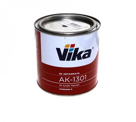 Краска VIKA ACRYL AK-1301 Чёрная 601 0,85л