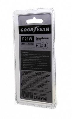 Лампа 24V P21W  1-контактная GOOD YEAR (2 шт) GY012422