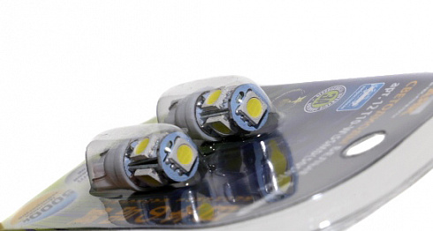 Диод габаритов 2110 белый 5SMD (2шт)