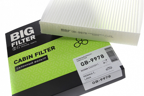 Фильтр салона Веста, XRAY BIG GB9978