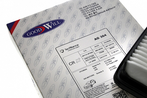 Фильтр воздушный Good Will AG364