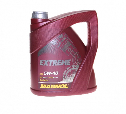 Масло мотор. MANNOL  Extreme  5/40  4л синт.