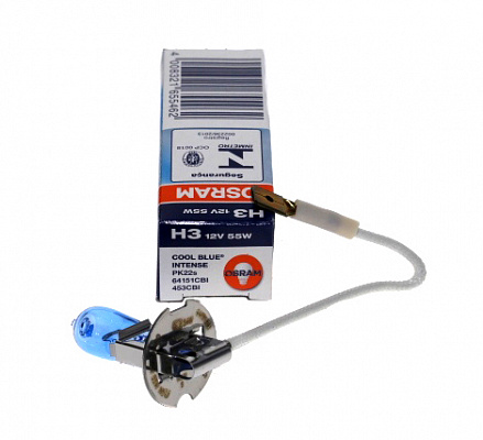 Лампа Н-3 12V  55W OSRAM +20% 64151CBI