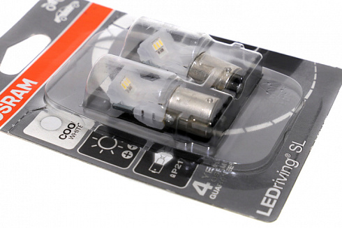Диод 12V 21W белый (2 шт) OSRAM 7458CW-02B