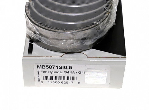 Вкладыши коленвала KING MB5871SI050 коренные
