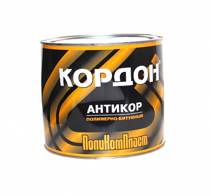Мастика КОРДОН чёрная 2,3кг Ч/З