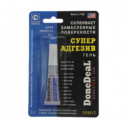 Клей DD 6612 суперадгезив гель 3г