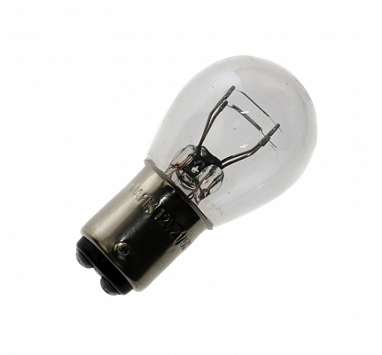 Лампа 12V P21/5W  2-контактная смещён.цоколь