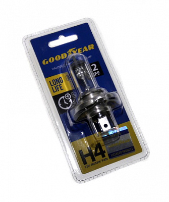 Лампа Н-4 12V  60/55W GOOD YEAR SUPER WHITE GY014126