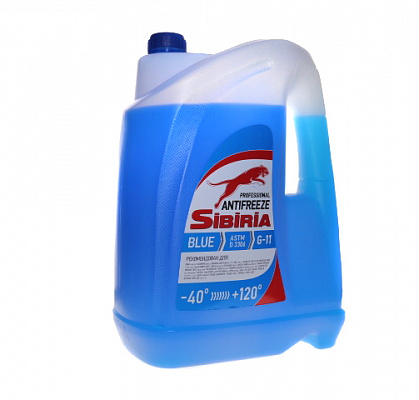 Антифриз SIBIRIA 10л синий G-11 -40