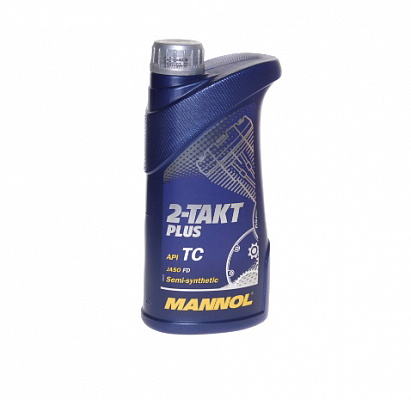Масло мотор. MANNOL  PLUS 2-х такт. п/с 1л