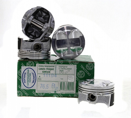Поршни 11194 76,5 "B" СТК с пальцами