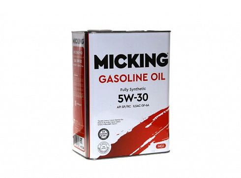 Масло мотор. MICKING 5/30 4л. синт. MG1