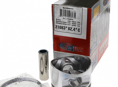 Поршни 21083 82,4 "C" TDMK с пальцами и кольцами