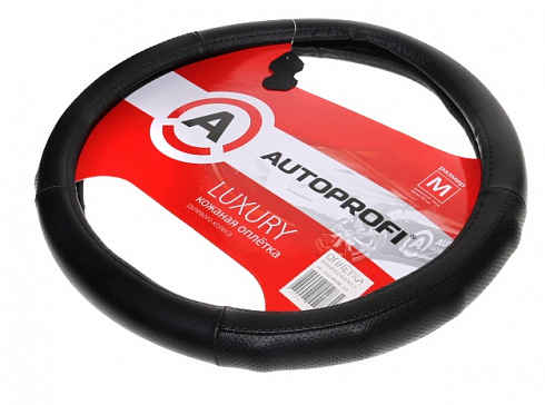 Оплётка руля AUTOPROFI M LUXURI кожа AP-800/1070