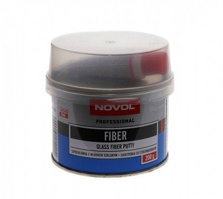 Шпатлёвка NOVOL FIBER 1220 200г