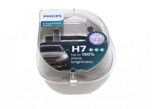 Лампы Н-7 12V  55W PHILIPS +150% 12972XVPS2