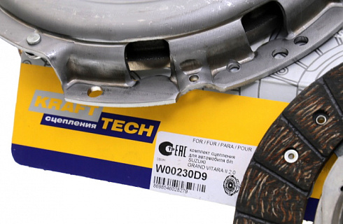 Корзина сцепления в сборе KRAFTTECH W00230D9