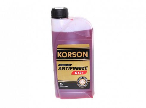 Антифриз KORSON KS20031 1л красный G12 (концентрат)