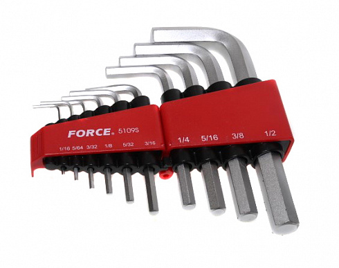 Набор шестигранников FORCE 5109S 10 пред.