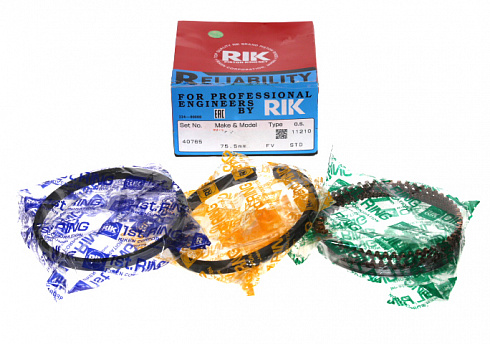 Кольца поршневые RIK 40765STD