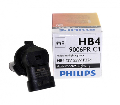 Лампа НB-4 12V  55W PHILIPS 9006PRC1